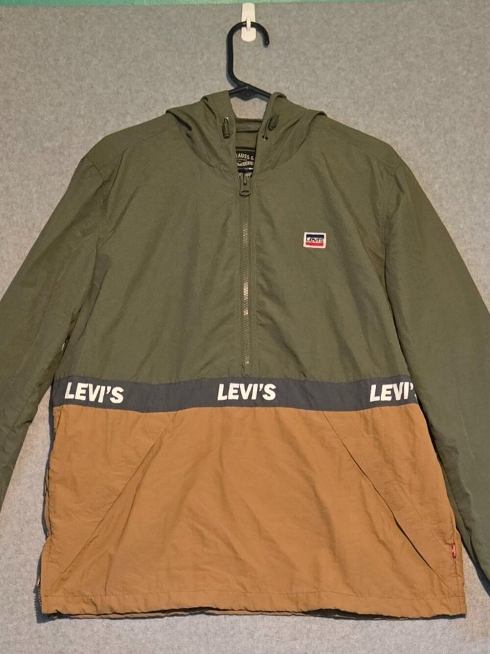 Levis Strauss & Co Rare Box Logo Jacket Size M